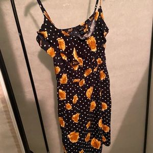 Sleeves floral dress